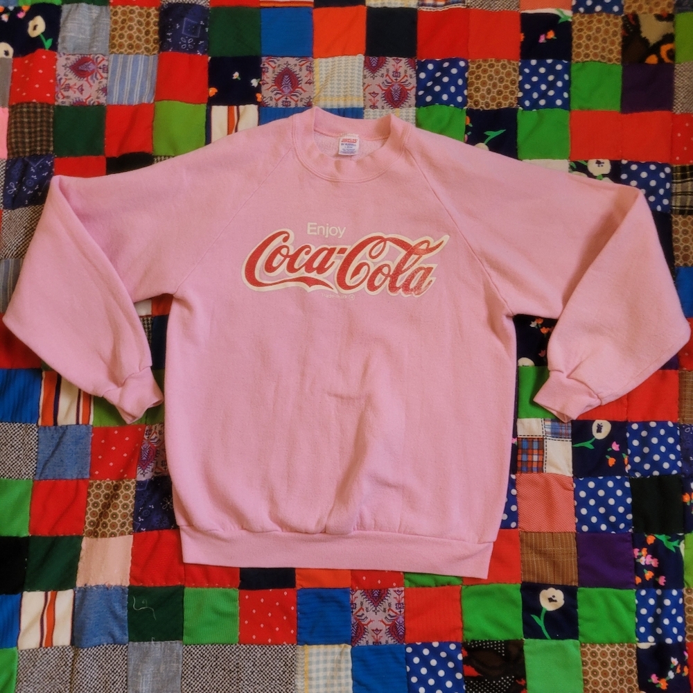 Vintage Usa Mase Coca Cola Crew Neck